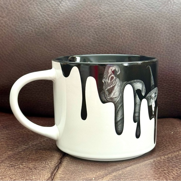 Disney Nightmare Before Christmas Black Drip Ceramic Mug - Jack Sally Oogie - Picture 4 of 9